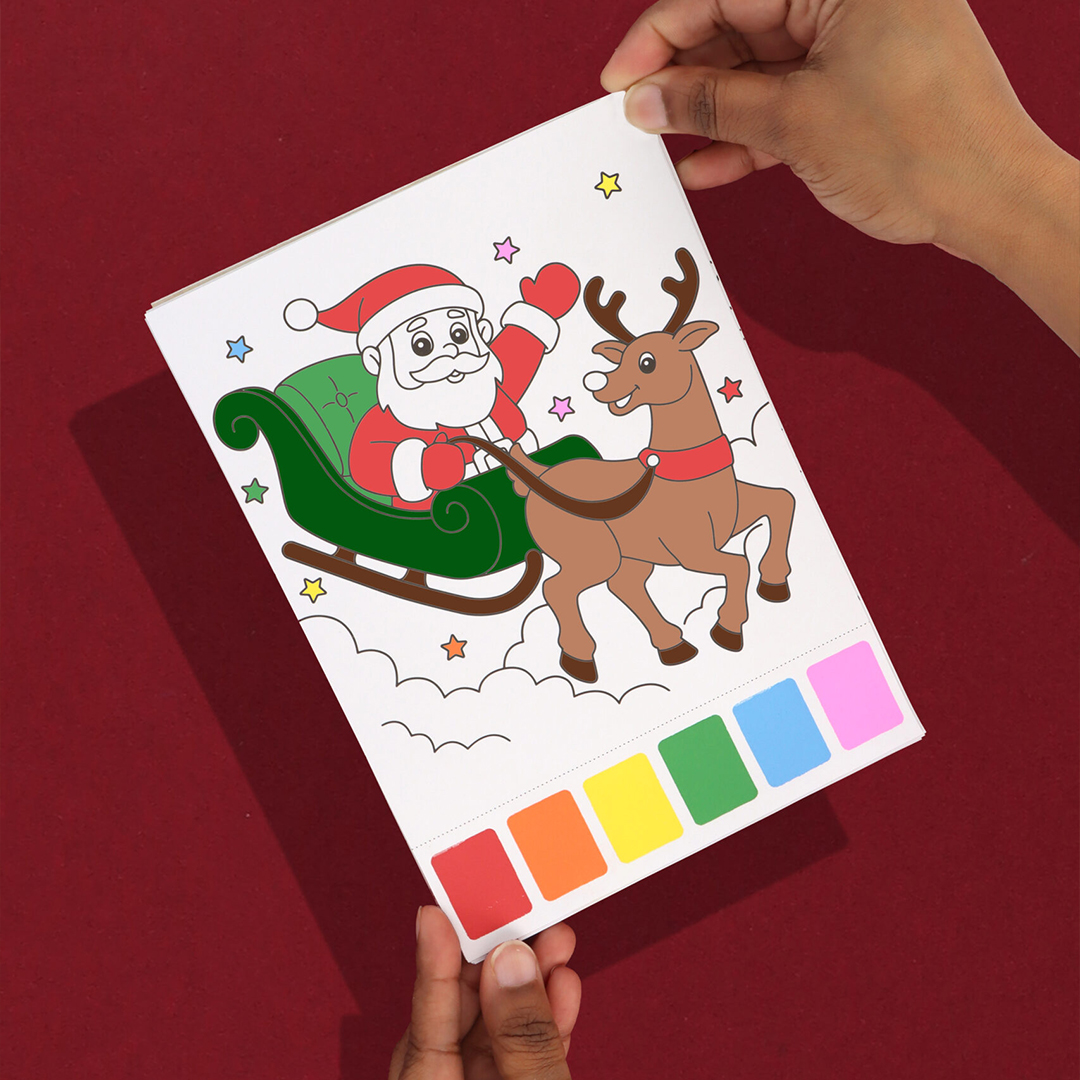 Christmas Water Colouring Set 21cm View 6