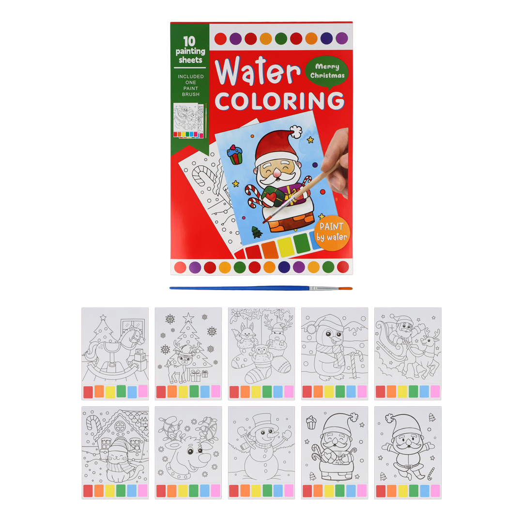 Christmas Water Colouring Set 21cm View 8