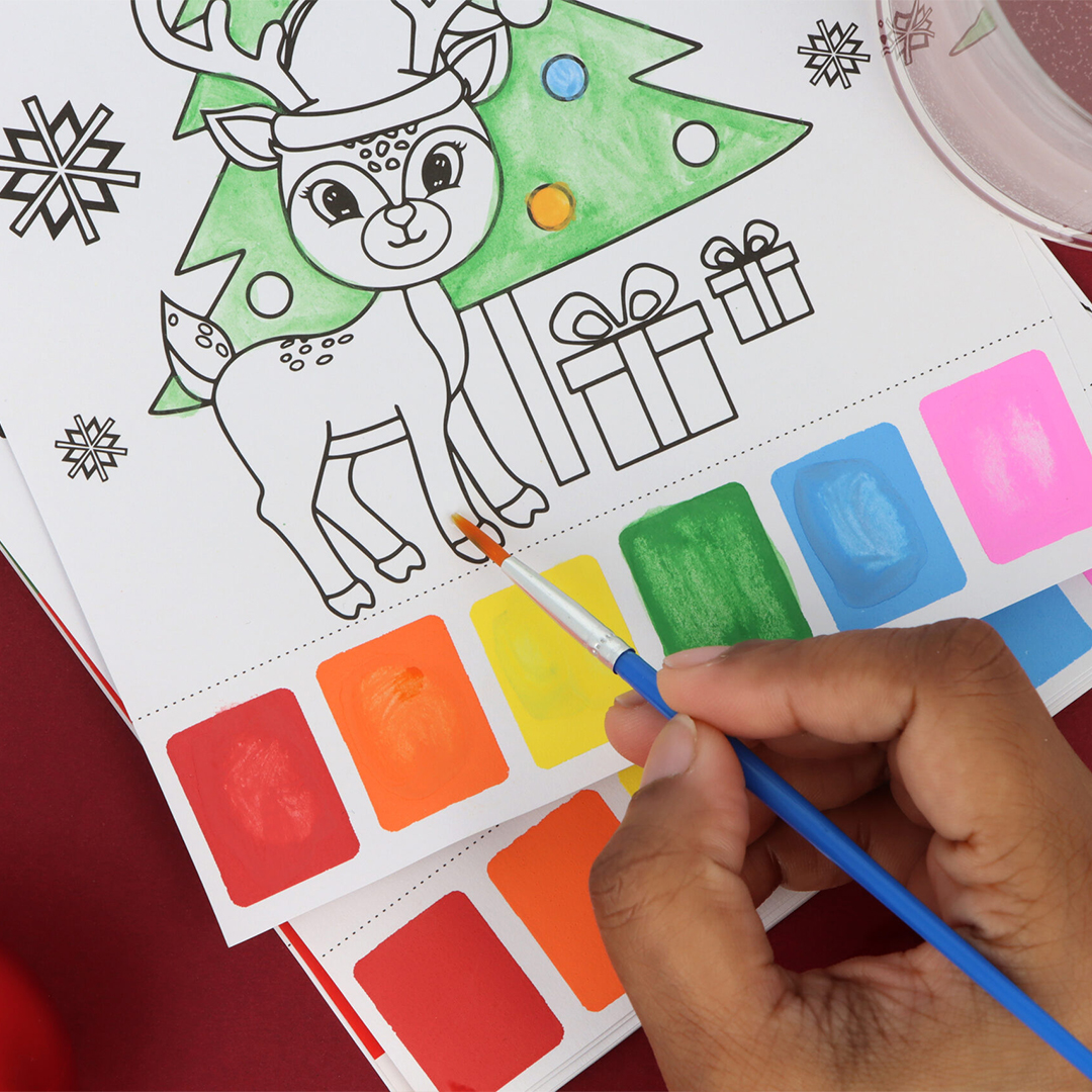 Christmas Water Colouring Set 21cm View 2