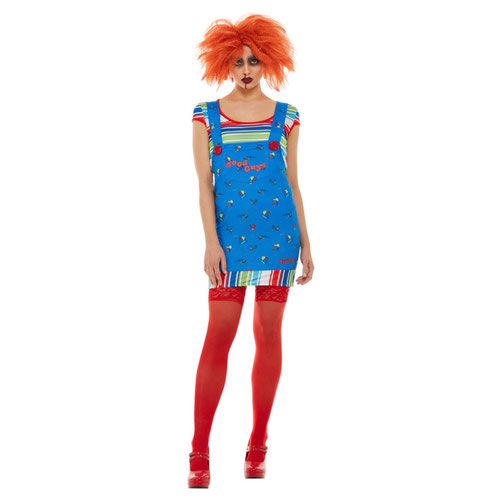 Chucky Fancy Dress Costume Ladies Extra Small - UK 4-6 Product Gallery Image
