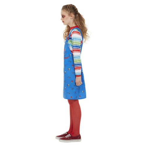 Chucky Girls Fancy Dress Halloween Costume Tween - Age 12+ Product Gallery Image