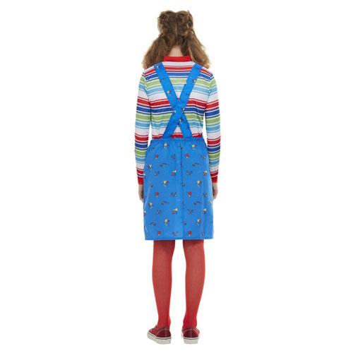 Chucky Girls Fancy Dress Halloween Costume Tween - Age 12+ Product Gallery Image