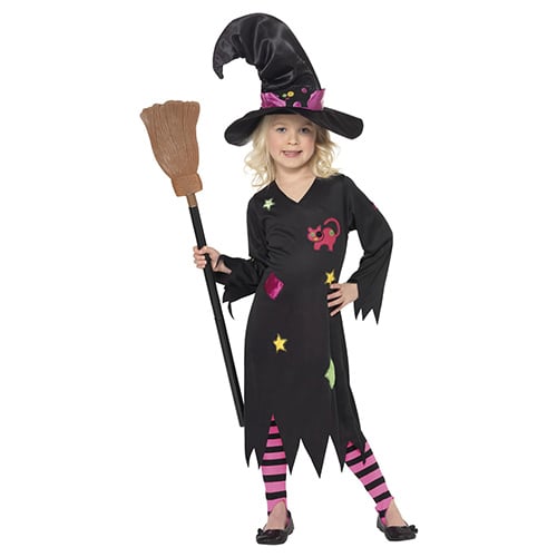 Cinder Witch Girls Fancy Dress Costume Toddler Age 3-4 Product Gallery Image