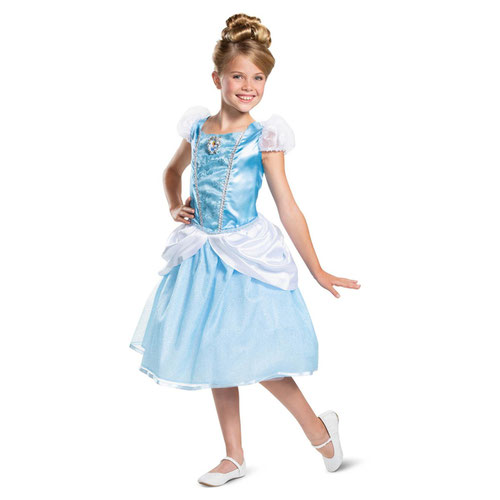 Cinderella Disney Princess Girls Deluxe Fancy Dress Costume Kids Age 5-6 Product Gallery Image