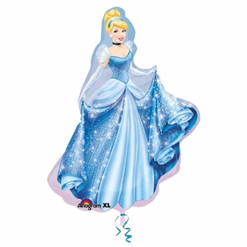 Cinderella Princess Helium Foil Giant Balloon 84cm / 33 in Product Image