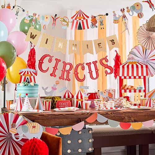 Circus Paper Cups 250ml - Pack of 8 Product Gallery Image
