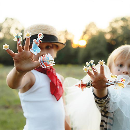 Circus Stickers with Entry Tickets Product Gallery Image