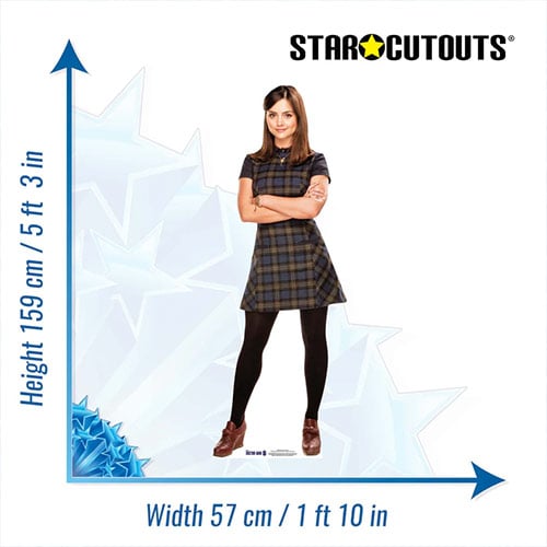 Clara Oswald Doctor Who Jenna Coleman Lifesize Cardboard Cutout 159cm Product Gallery Image