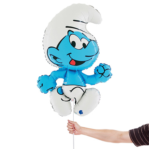 Clumsy Smurf (Smurfs) Giant Helium Foil Balloon 81cm / 32 in Product Gallery Image
