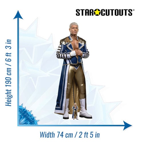 Cody Rhodes The American Nightmare WWE Lifesize Cardboard Cutout 190cm Product Gallery Image