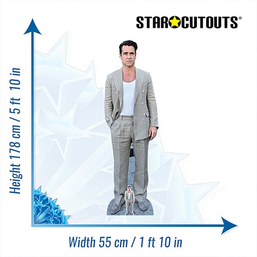 Colin Farrell Lifesize Cardboard Cutout 178cm Product Gallery Image