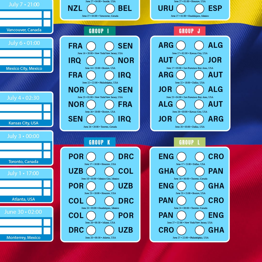colombia-flag-world-football-championship-cup-2026-a0-fixture-wall