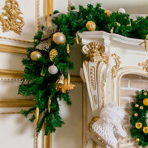 Colorado Christmas Spruce Swag Garland Decoration 260cm