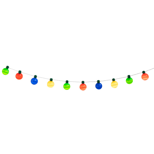 Colourful Balls Battery Operated Led Lights String Decoration 140cm Product Gallery Image