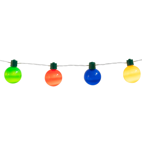 Colourful Balls Battery Operated Led Lights String Decoration 140cm Product Gallery Image