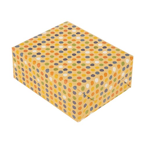 Colourful Dots Kraft Gift Wrapping Paper Roll 3m Product Gallery Image