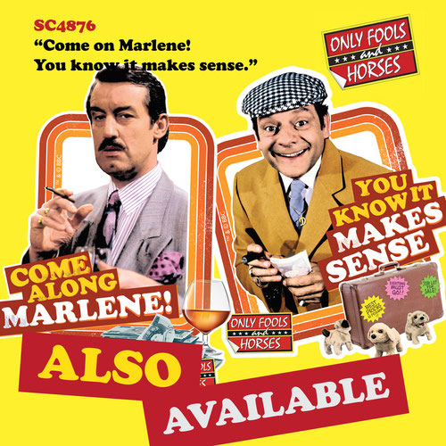 Come Along Marlene and You Know It Makes Sense Only Fools and Horses Wall Art Cardboard Cutouts 59cm - Pack of 2 Product Gallery Image