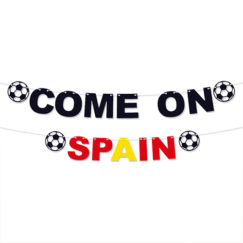 Come On Spain Recyclable Card Party Bunting Product Gallery Image