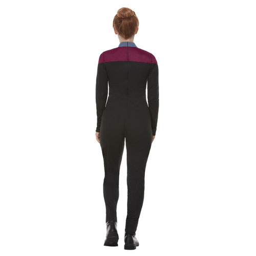 Command Uniform Star Trek Voyager Fancy Dress Costume Ladies Extra Small - UK 4-6 Product Gallery Image