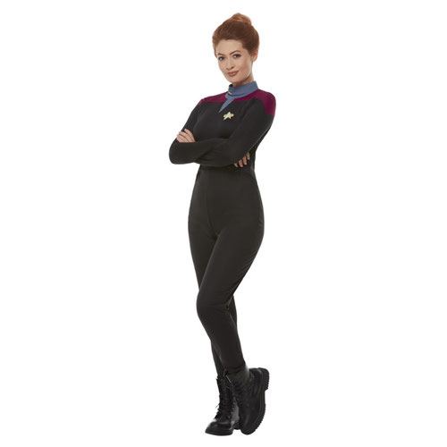 Command Uniform Star Trek Voyager Fancy Dress Costume Ladies Small - UK 8-10 Product Gallery Image