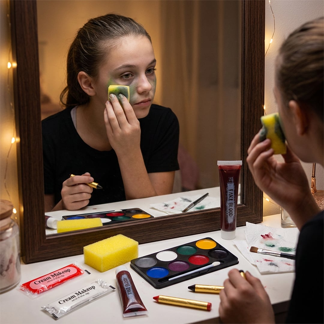 Complete Halloween Make Up Kit View 2