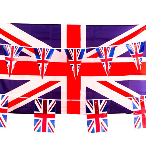 Union Jack Flags & Bunting Bundle Product Gallery Image