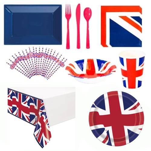 Union Jack Royal Banquet Pack