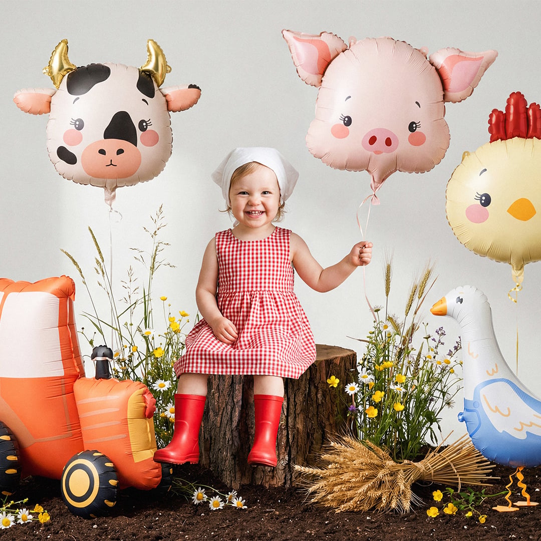 Cow Giant Foil Balloon 74cm / 29 in Product Gallery Image