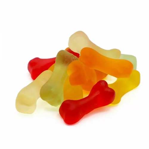 Crazy Candy Factory Sweetshop Gummy Bones Halal Sweets 100g Product Image