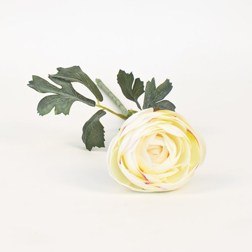 Cream Ranunculus Artificial Flower Decoration 51cm Product Gallery Image