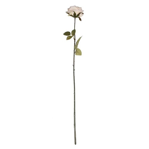 Cream Rose Vintage Artificial Silk Flower 72cm Product Gallery Image