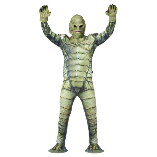 Creature From The Black Lagoon Universal Monsters Fancy Dress Costume Adult Mens Large Product Gallery Image