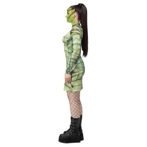 Creature From The Black Lagoon Universal Monsters Fancy Dress Costume Ladies Small - UK 8-10 Product Gallery Image