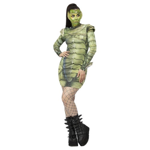 Creature From The Black Lagoon Universal Monsters Fancy Dress Costume Ladies Small - UK 8-10 Product Gallery Image
