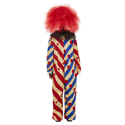 Creepy Clown All In One Fancy Dress Costume Kids Unisex Small Age 4-6 Product Gallery Image