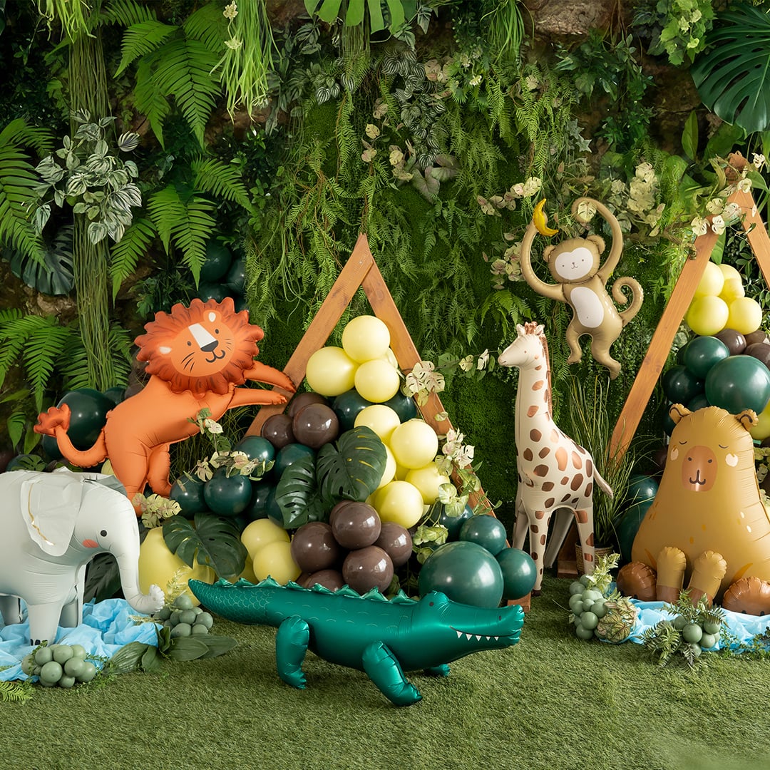 Crocodile Giant Air Fill Foil Balloon 129cm / 51 in Product Gallery Image