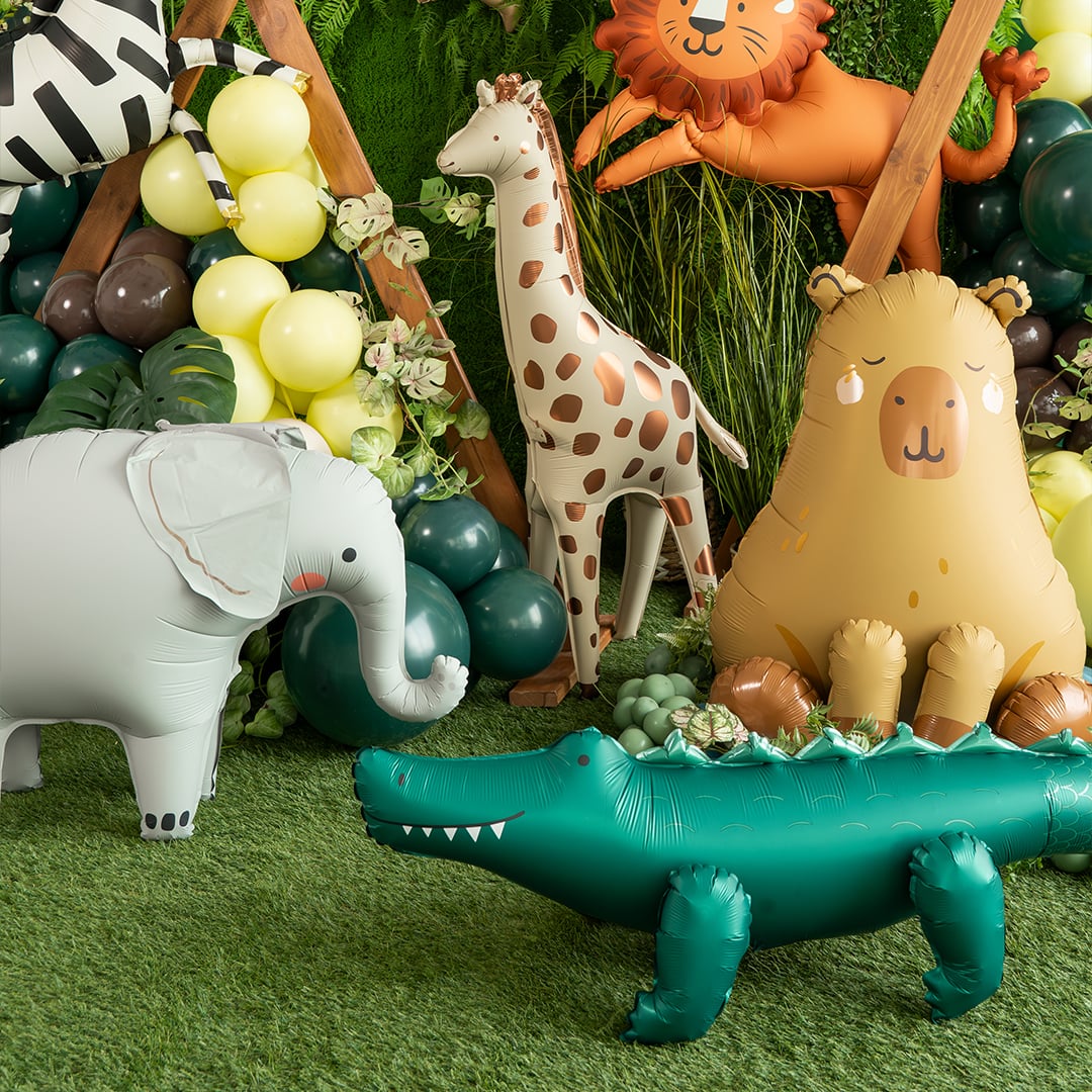 Crocodile Giant Air Fill Foil Balloon 129cm / 51 in Product Gallery Image