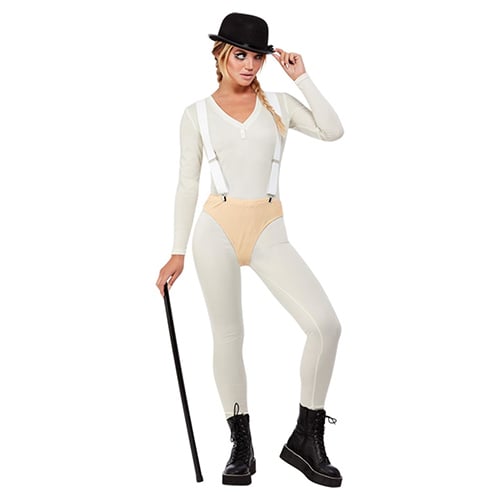 Cult Clockwork Classic Fancy Dress Costume Ladies Medium - UK 12-14 Product Gallery Image