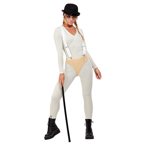 Cult Clockwork Classic Fancy Dress Costume Ladies Medium - UK 12-14 Product Gallery Image