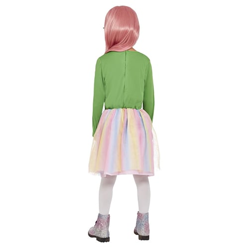 Cute Pastel Alien Girls Fancy Dress Costume Kids Large - Age 10-12 Product Gallery Image