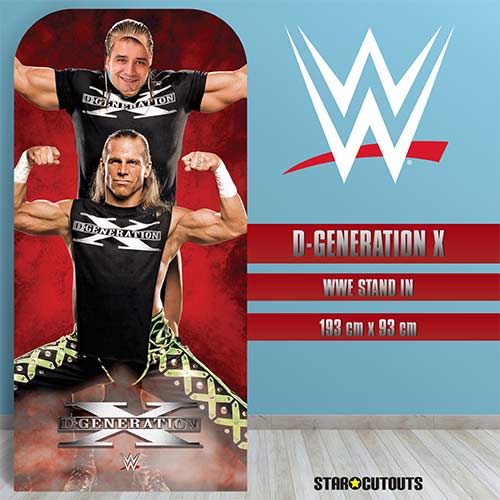 D-Generation X WWE Stand In Cardboard Cutout 193cm Product Gallery Image