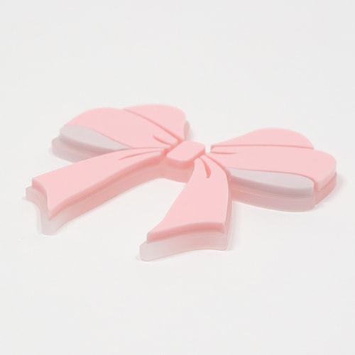 Dainty Ribbon Bow 3D Acrylic Decoration 8cm Product Gallery Image