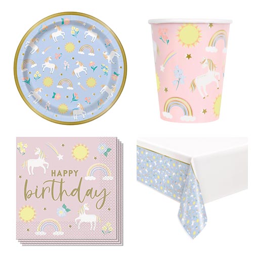 Dainty Unicorn 8 Person Value Party Pack Product Image