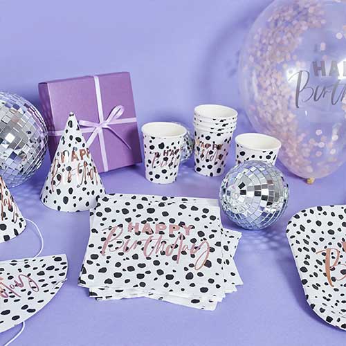 Dalmatian Happy Birthday Luncheon Napkins 33cm 3Ply - Pack of 20 Product Gallery Image