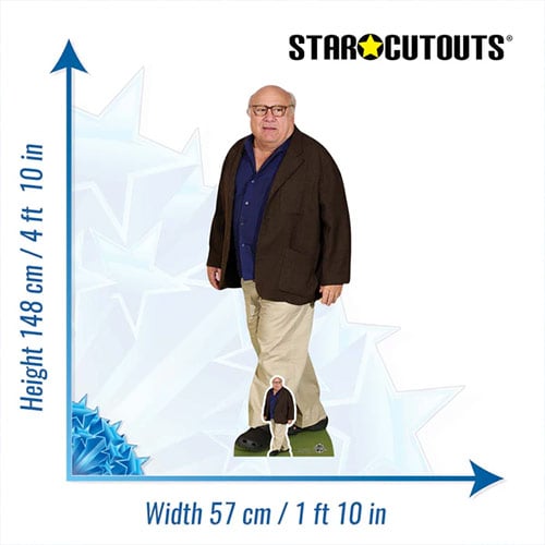 Danny DeVito Blue Shirt Lifesize Cardboard Cutout 148cm Product Gallery Image