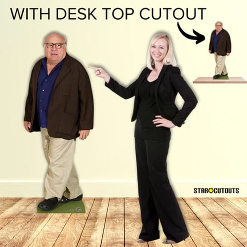 Danny DeVito Blue Shirt Lifesize Cardboard Cutout 148cm Product Gallery Image