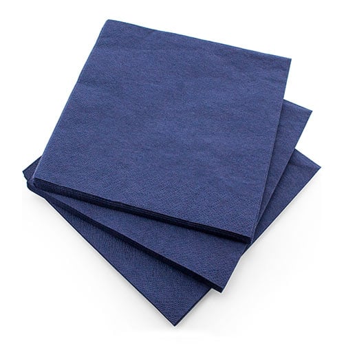 Dark Blue Paper Luncheon Napkins 33cm 3 Ply - Pack of 20
