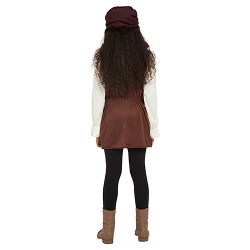 Dark Spirit Pirate Fancy Dress Costume Kids Unisex Small - Age 4-6 Product Gallery Image