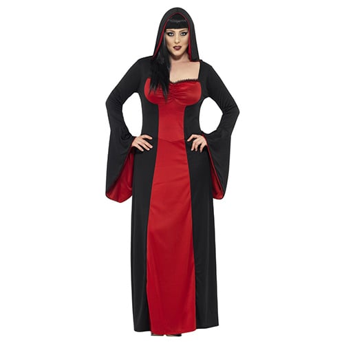 Dark Temptress Fancy Dress Costume Ladies Large - UK 16-18 Product Gallery Image
