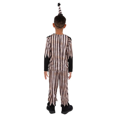 Dark Vintage Clown Boys Fancy Dress Costume Kids Small - Age 4-6 Product Gallery Image